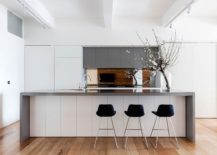 Contemporary-kitchen-in-gray-and-white-217x155