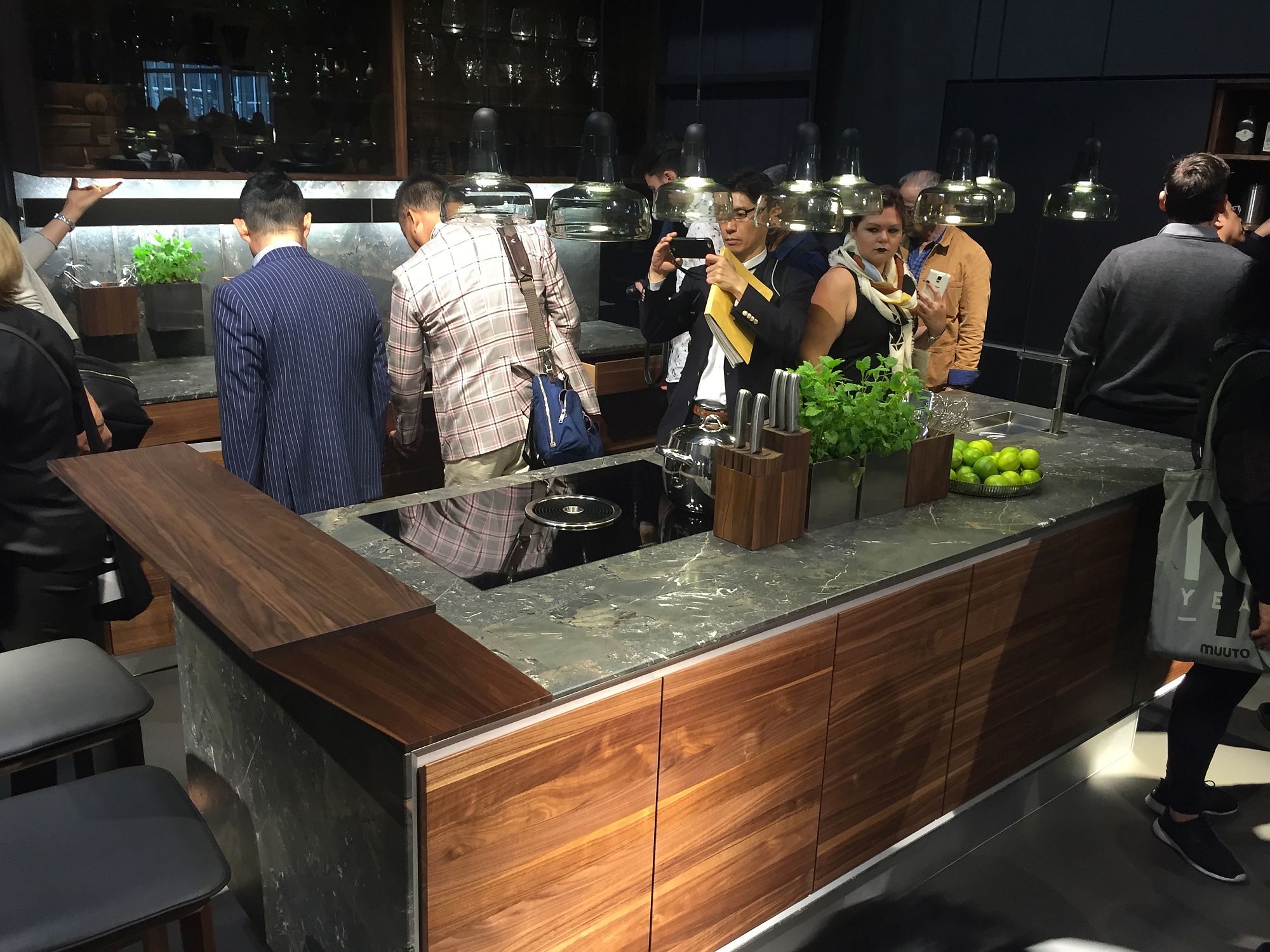 Cutting edge kitchen island on display at Salone del Mobile 2016