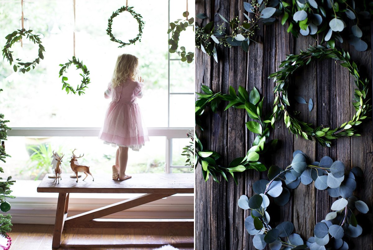 DIY mini wreaths from Say Yes