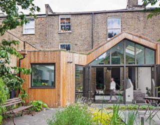 Glazed Timber Extension Rejuvenates Dreary London Home