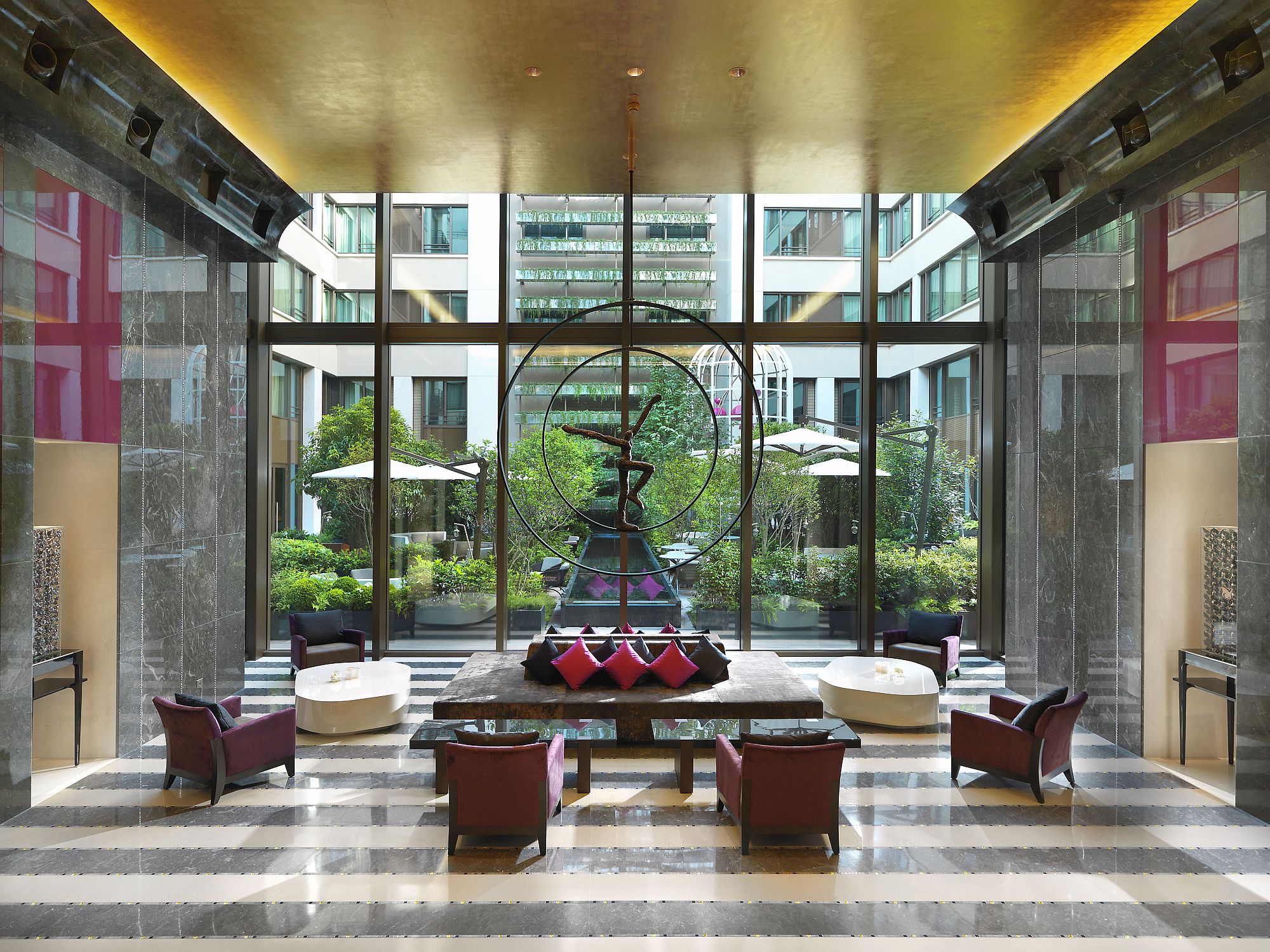 Greenery becomes an important part of the Mandarin Oriental, Paris