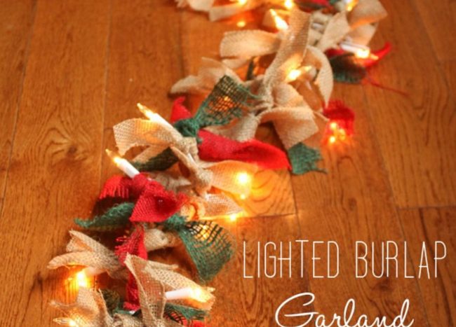 Homemade Festivity 25 Easy DIY Christmas Decorating Ideas