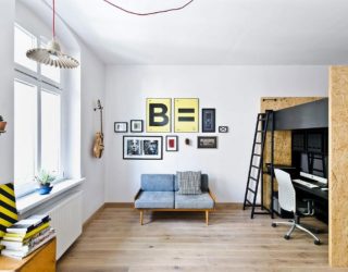 Kid-Friendly Multifunctional Design Studio and Apartment in Poznan