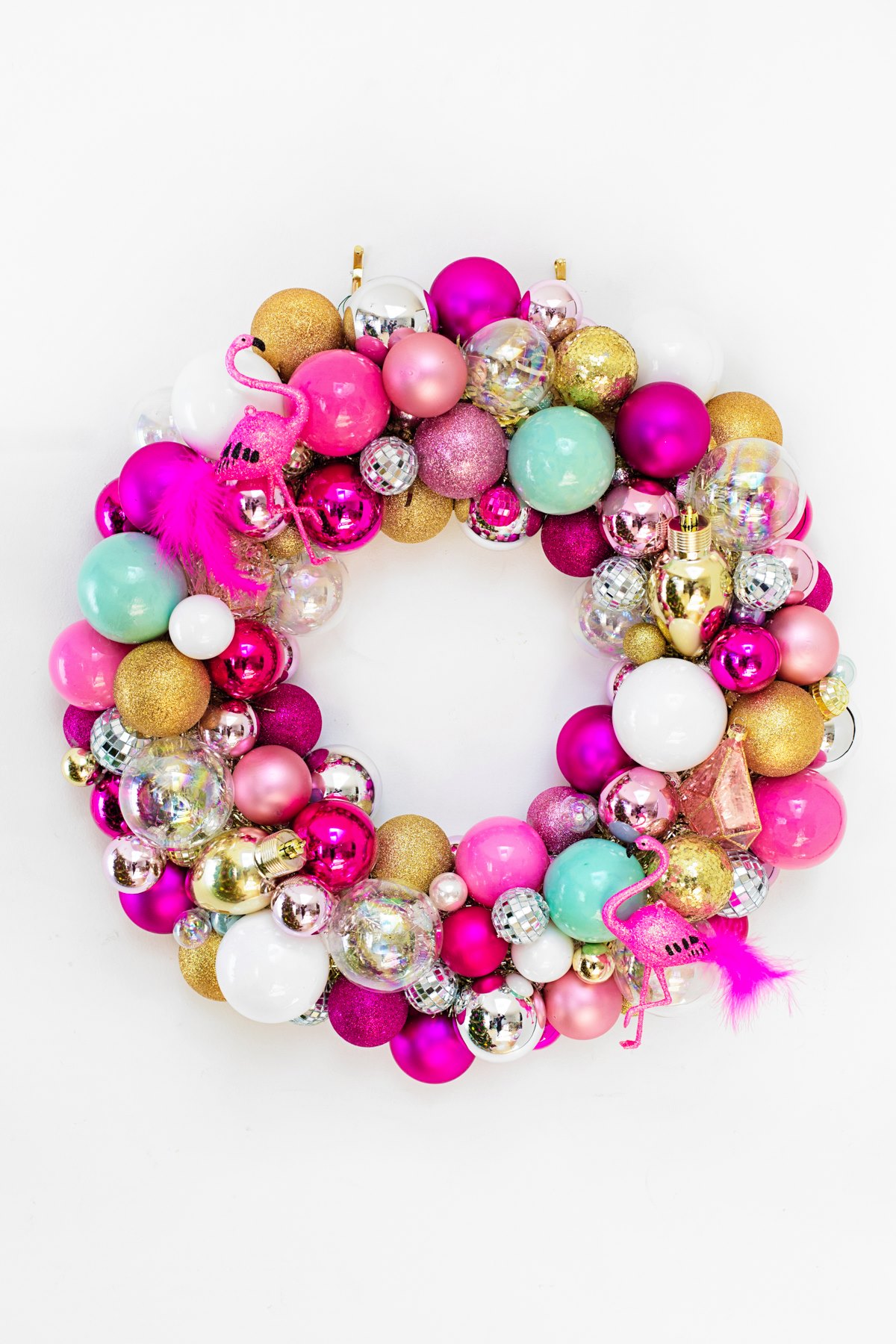 Ornament wreath from Studio DIY