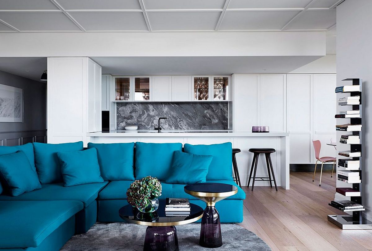 Posh Penthouse Makeover In Melbourne Relies On Chic Decor