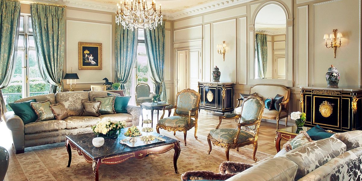 Presidential apartment at the Le Meurice Hotel in Paris