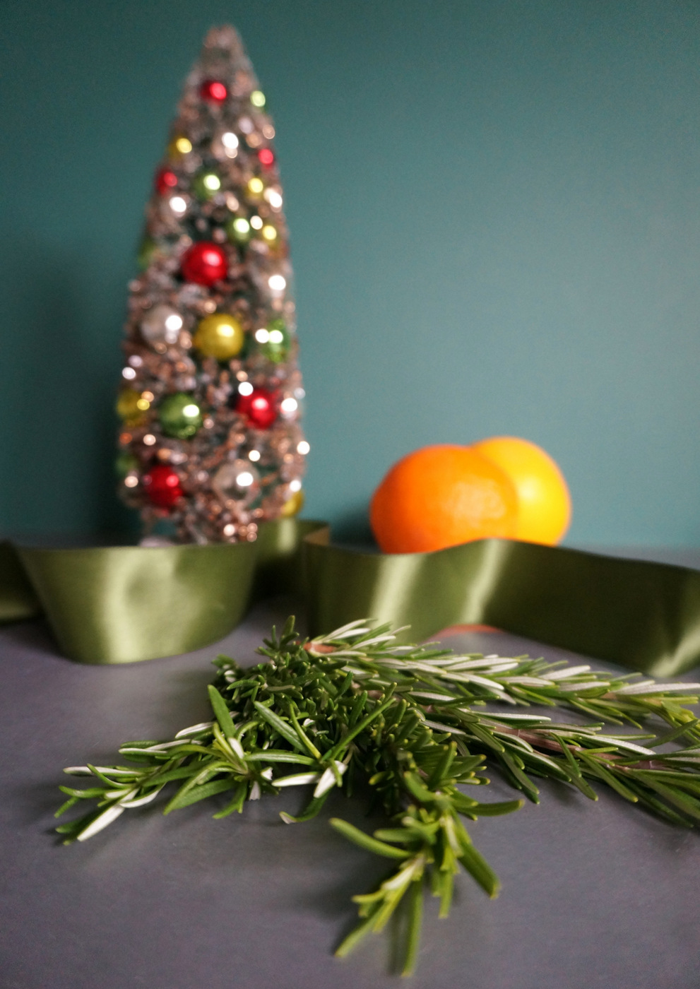 Rosemary adds a fragrant holiday touch