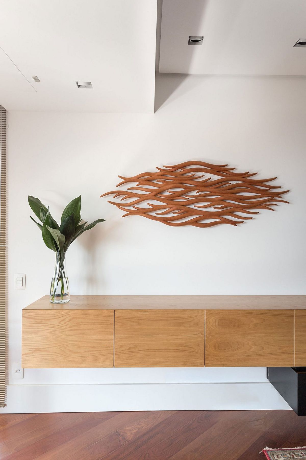 3D wall art addition for the modern Brazilian apartment