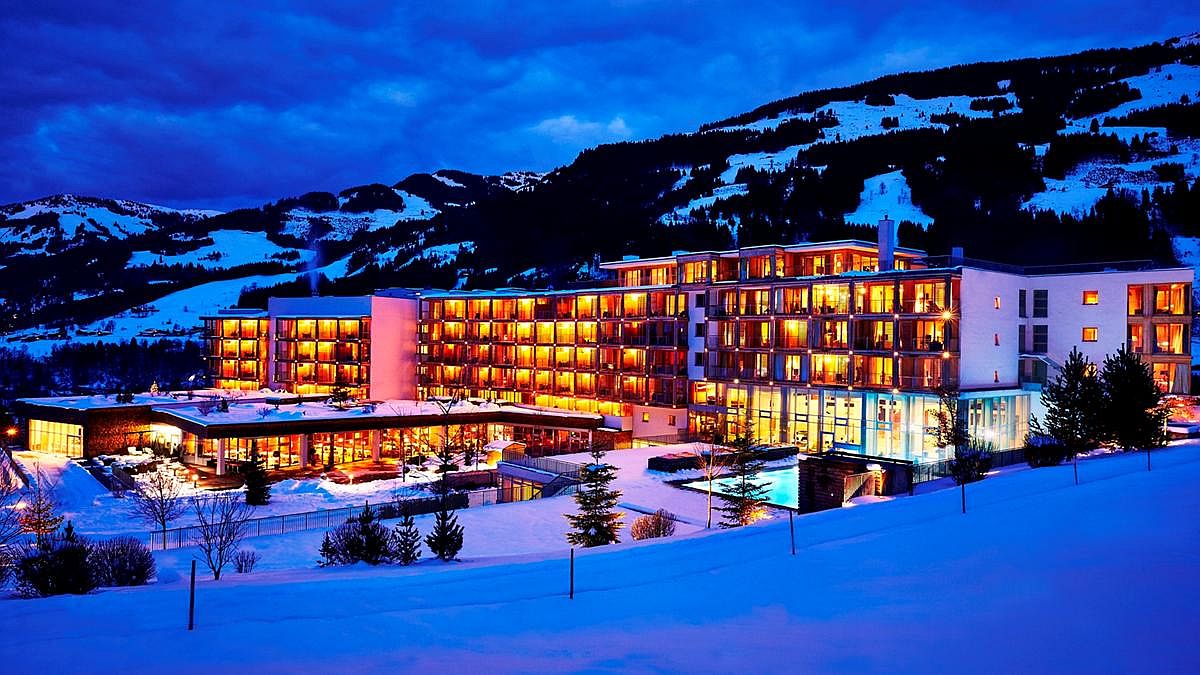 Beautiful and luxurious Kempinski Hotel Das Tirol in Austria