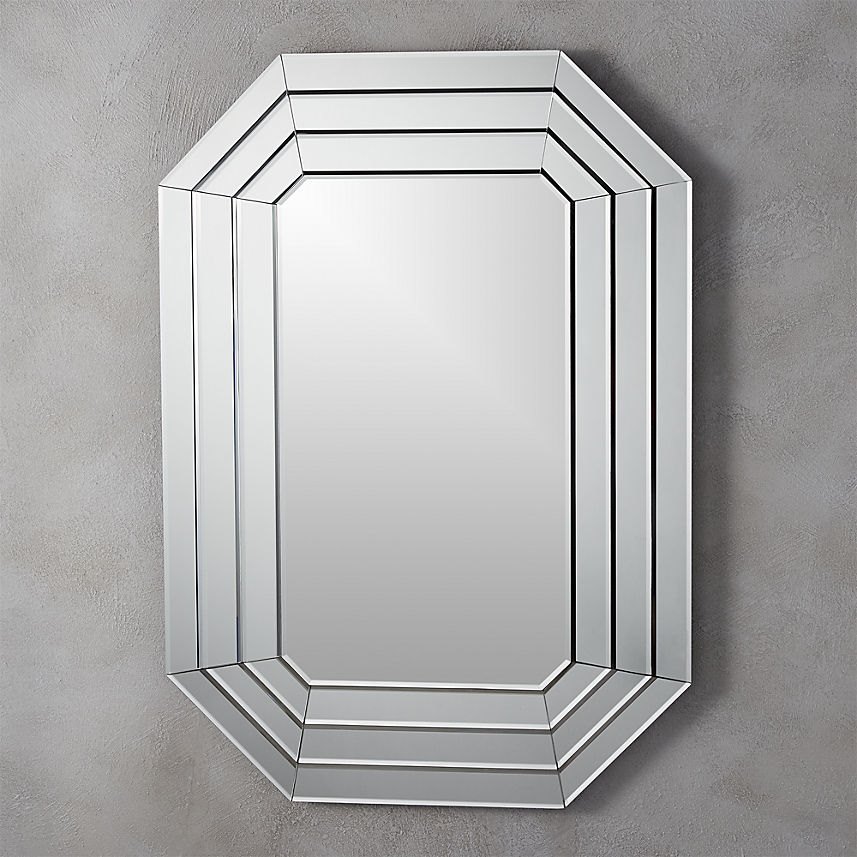 Beveled wall mirror from CB2