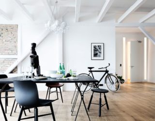 Natural Materials and Exposed Brick Walls Bring a Hint of New York to Berlin!