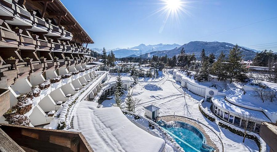 Exqusite Austrian alpine resort is just a stroll away from the heart of seefelf