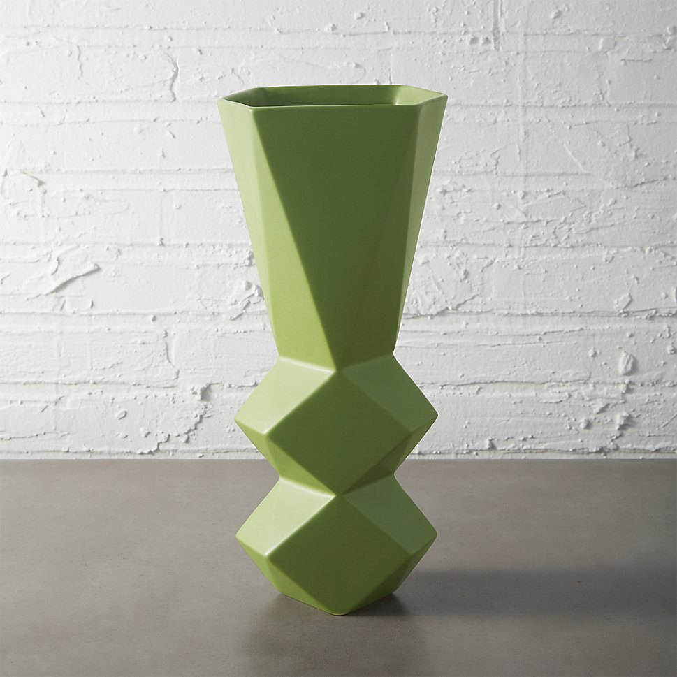 Green vase from CB2