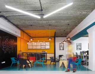 A World of Color and Creative Design: Modern Industrial Office in Armenia