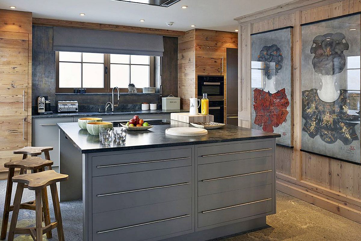 Modern kitchen of Skyfall Penthouse