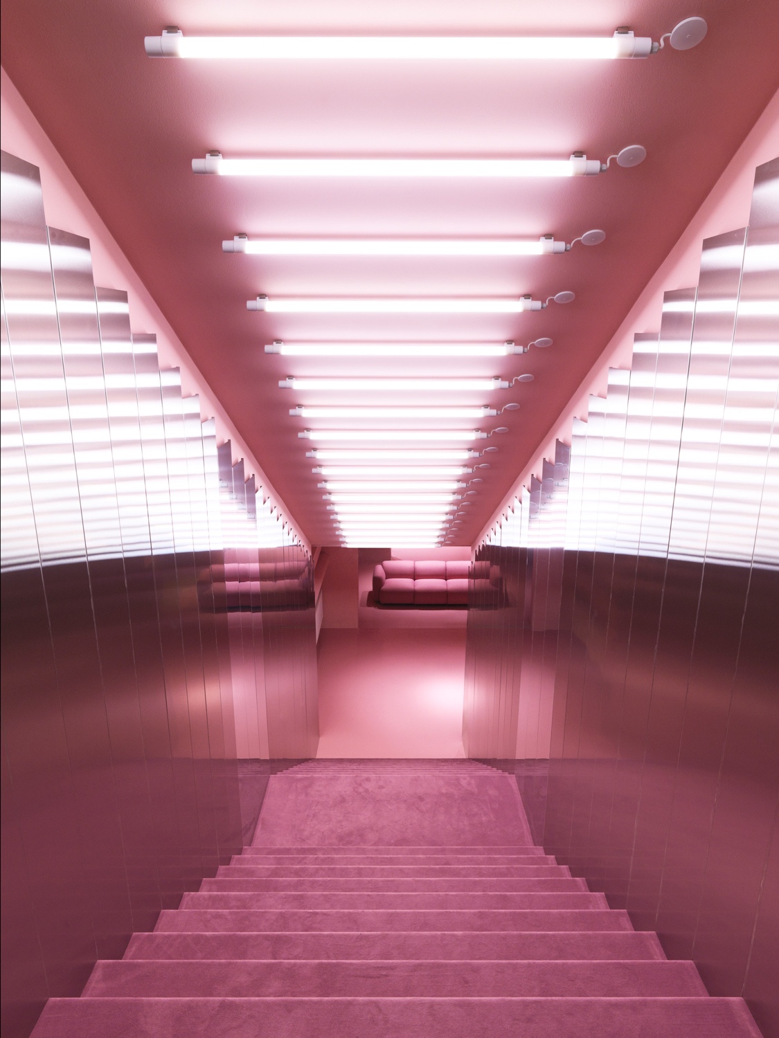 Normann Copenhagen’s Gallery stairwell