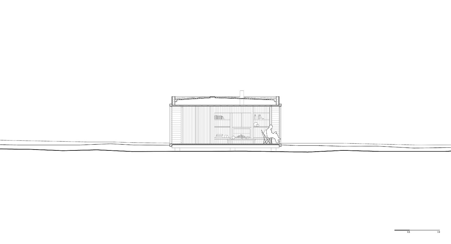 Sectional view of Retreat in Jose Ignacio