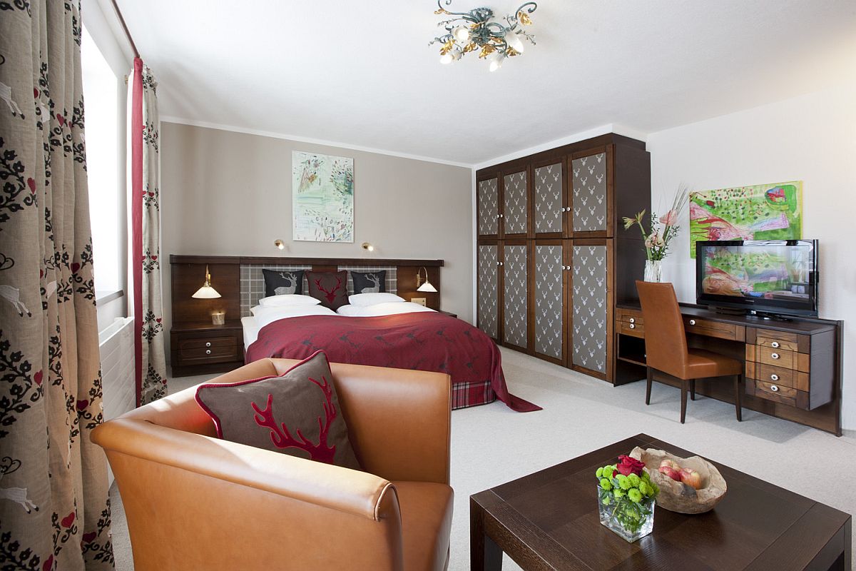 Smart and stylish rooms at Arlberg Hospiz Hotel