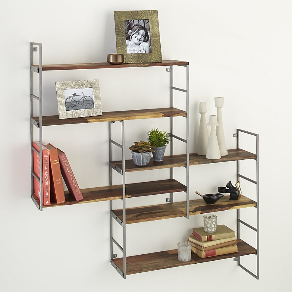 Wall shelves from Crate & Barrel