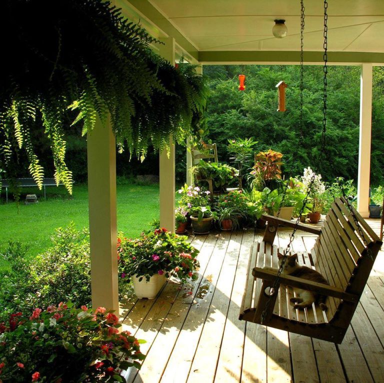 Getting Ready for Summer Enliven Your Porch With Comfy Swings
