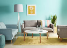 A-vivid-living-room-with-vibrant-mint-walls-217x155