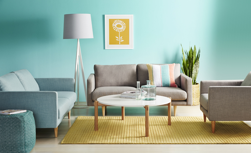 Fresh And Pastel Style Your Living Room In Mint Hues