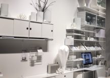 All-white-home-office-with-extensive-open-shelving-in-white-from-String-217x155