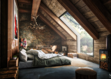 Attic-bedroom-with-welcoming-wooden-interior-and-defining-countryside-furnishing-217x155