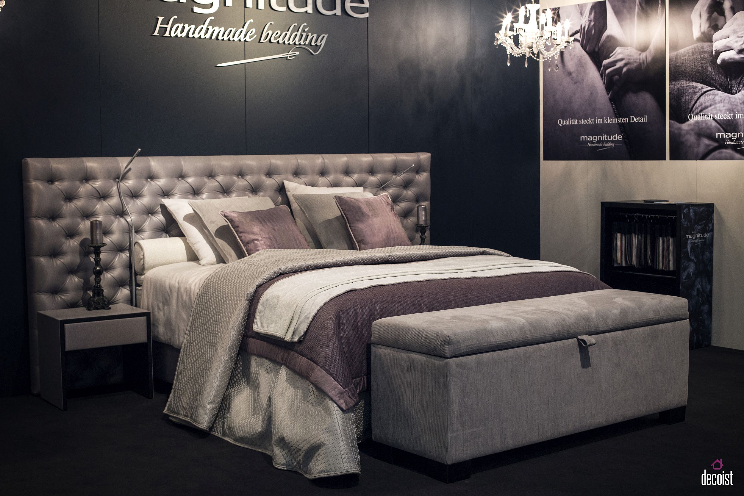 Bed-in-light-lavender-for-the-shabby-chic-or-feminine-bedroom