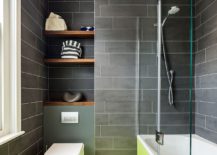 Bright-and-beautiful-bathroom-in-gray-and-black-with-yellow-flooring-217x155