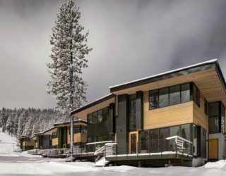 Eco-Friendly Mountainside Homes Reimagine the Classic Ski Chalet