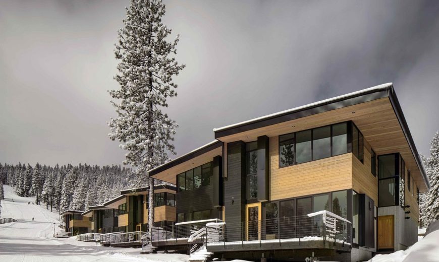 Eco-Friendly Mountainside Homes Reimagine the Classic Ski Chalet