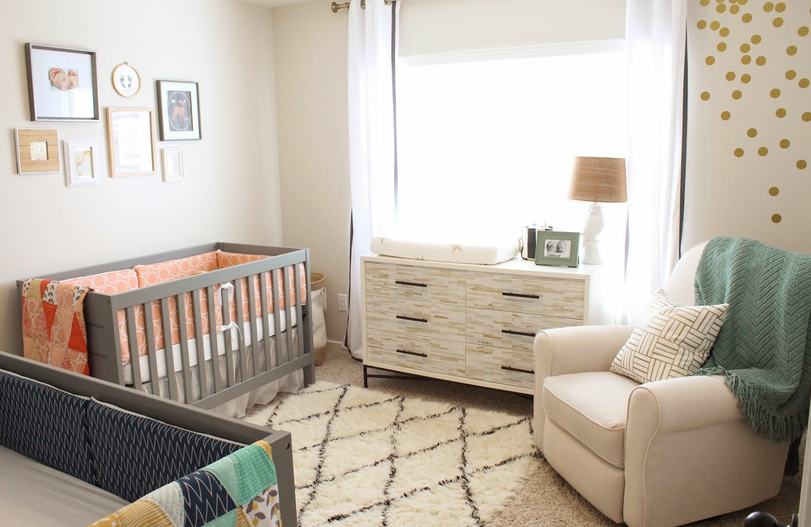 gender neutral twin nursery