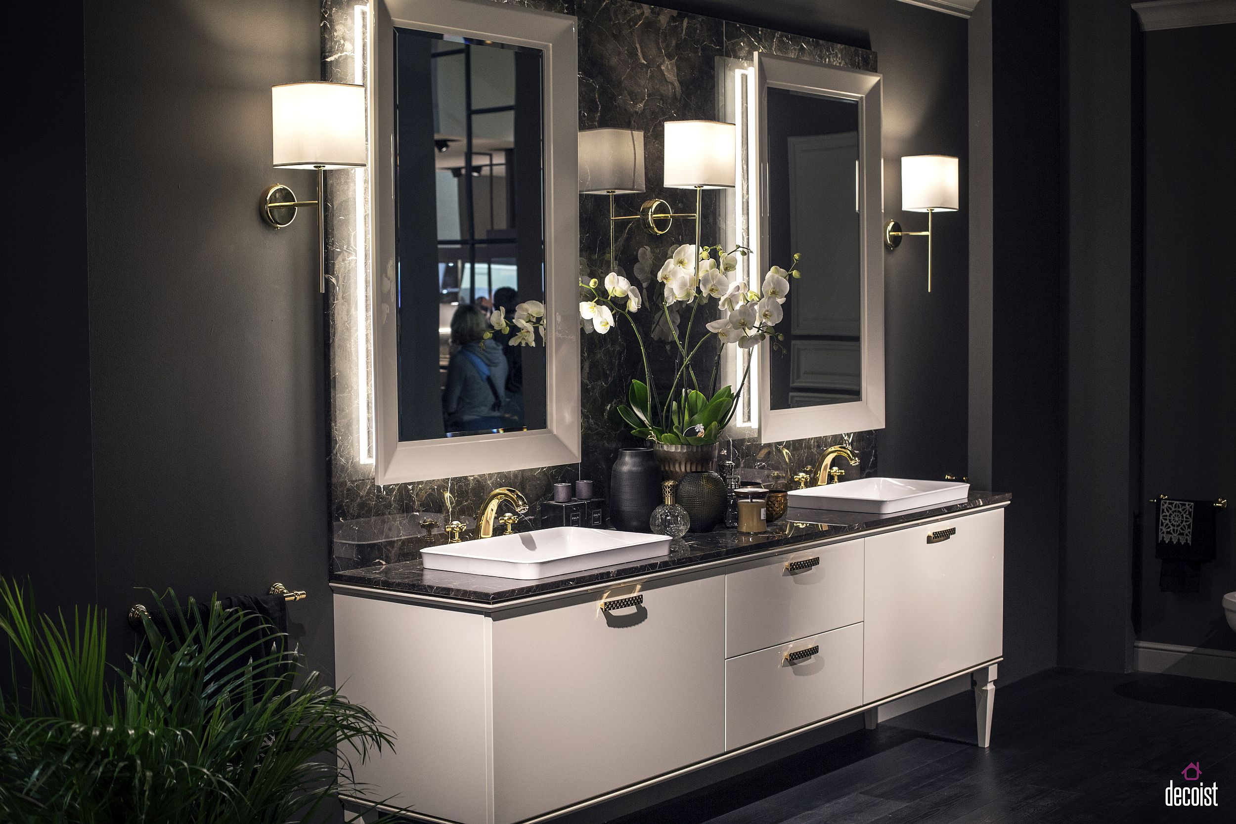 Contemporary bathroom design from Scavolini