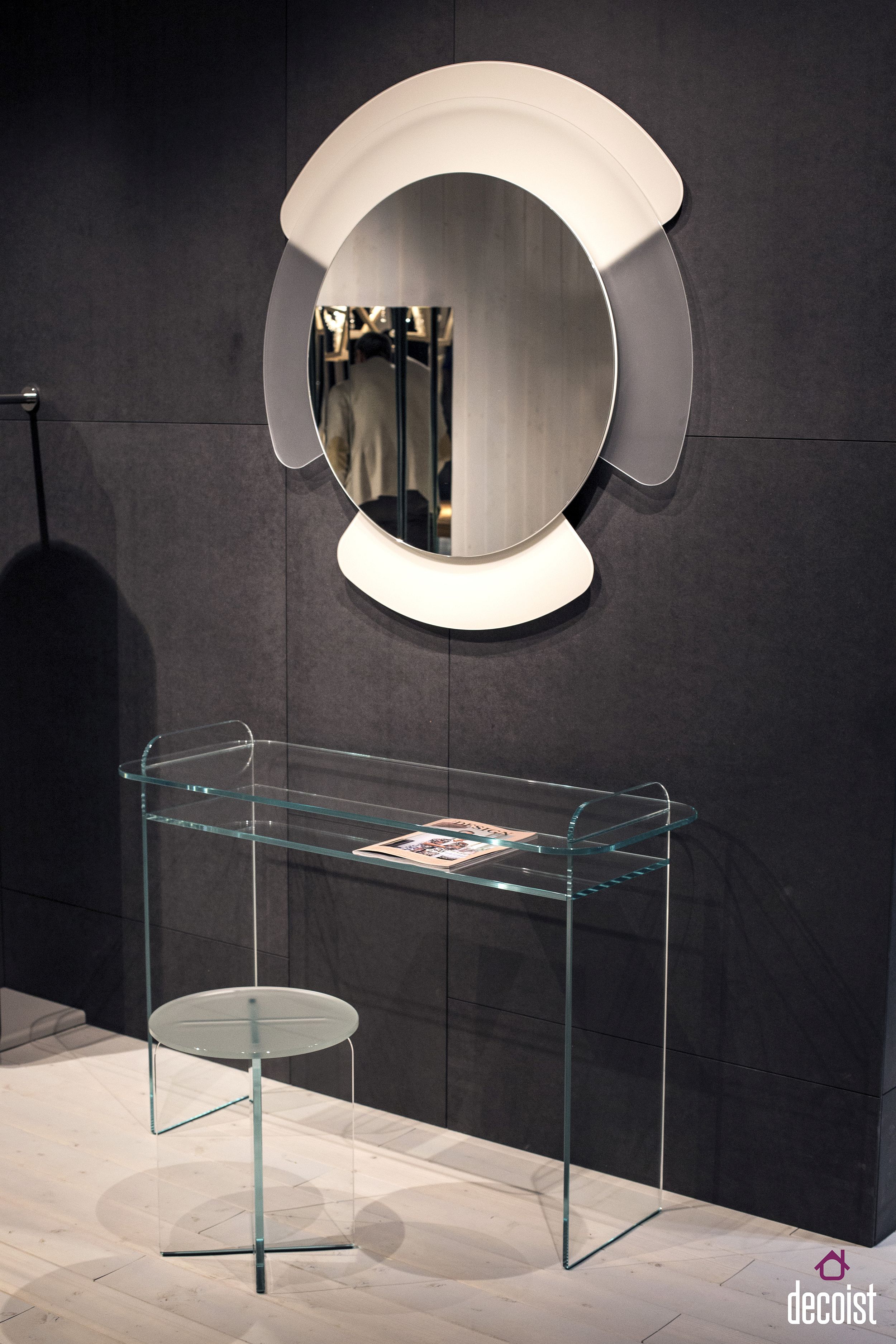 Creative glass decor and mirrors from Tonelli Design