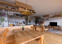 Dining-area-and-ergonomic-kitchen-of-the-small-Japanese-home-217x155