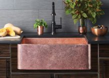Farmhouse 30 Polished Copper Kitchen Sink from Native Trails 217x155 Metallic Magic: 13 Ways to Bring Home Polished Copper and Nickel