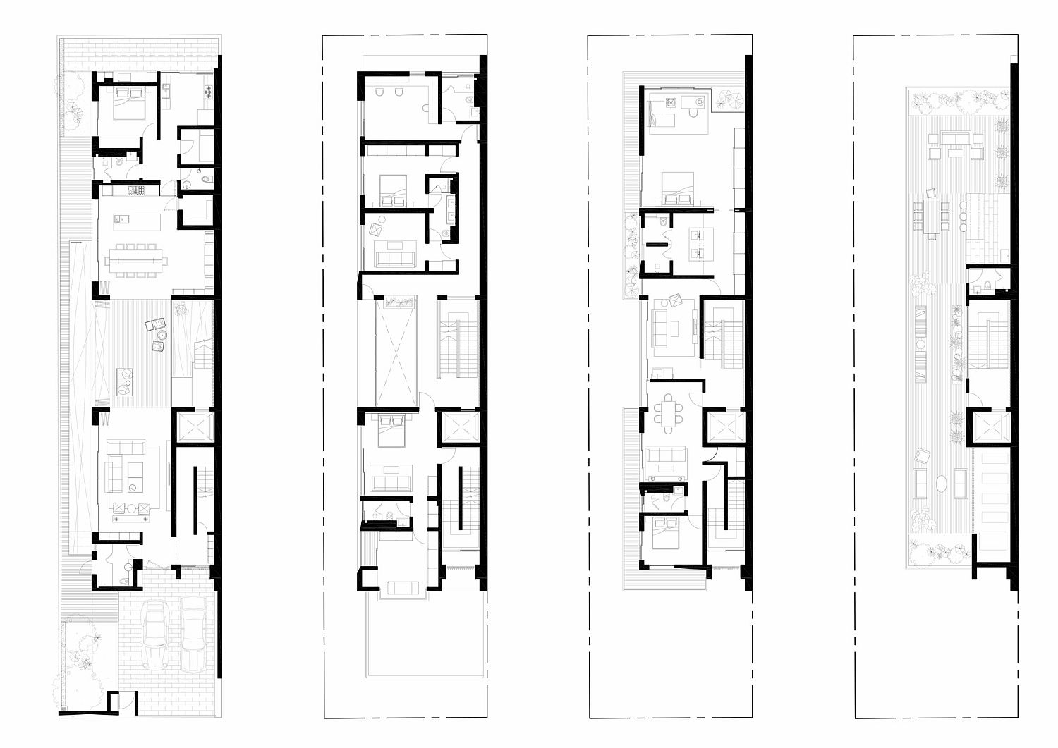 Floor plan of 22 Toh Yi Road contemporary house in Singapore