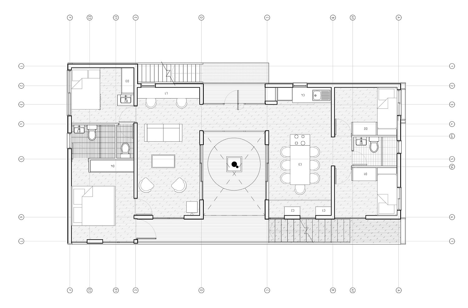 Floor-plan-of-Folding-House-in-Las-Cabras-Chile