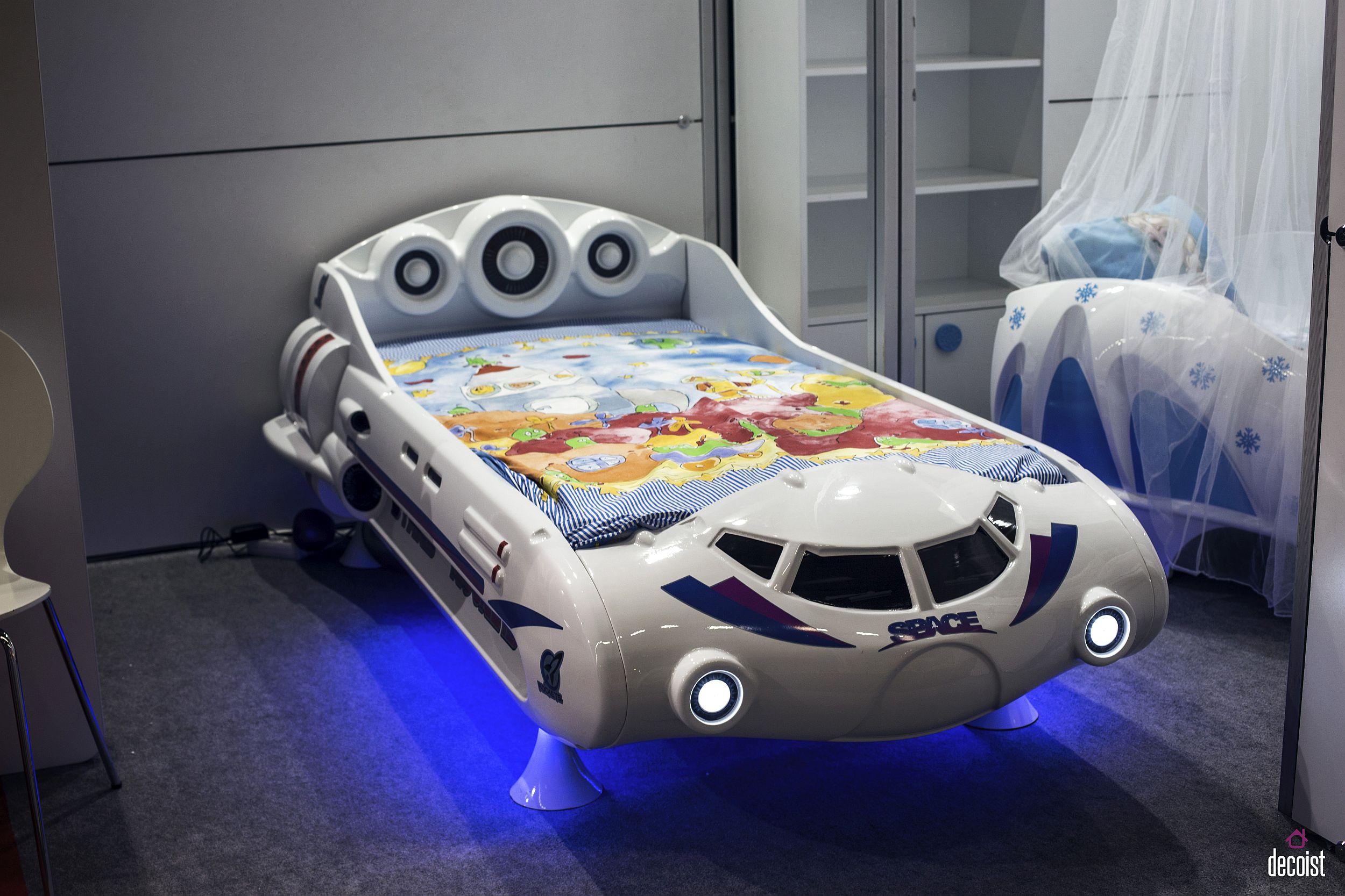 kids space bed