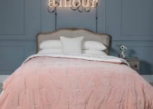 Gentle-rosy-bedroom-with-Amour-neon-sign--217x155