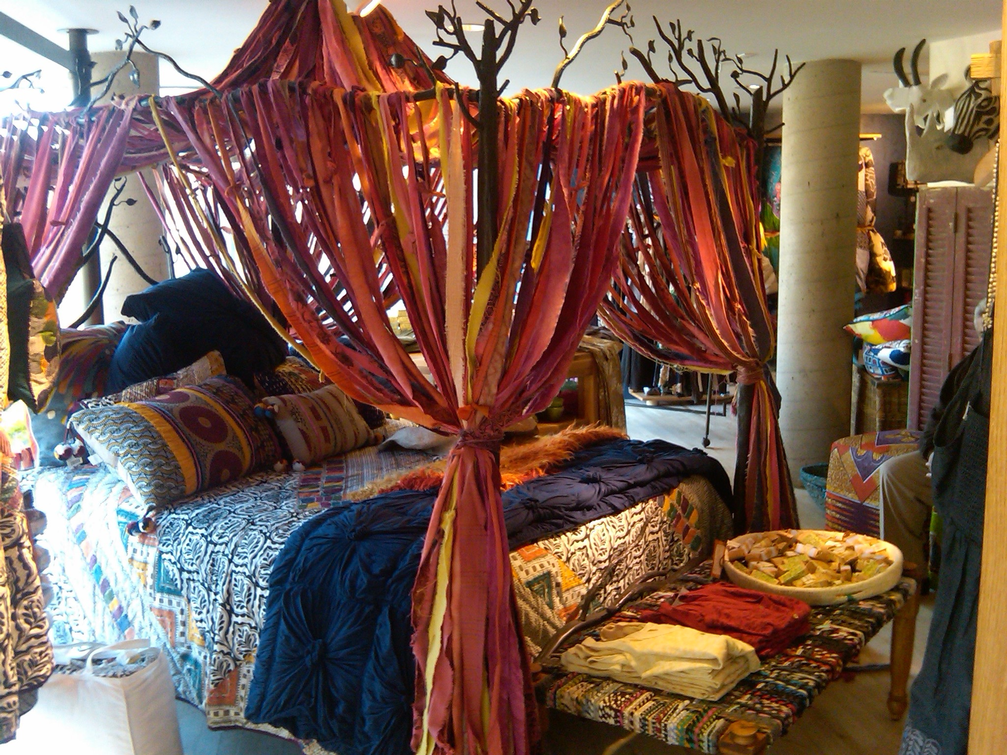 Bohemian Bedroom Inspiration Four Poster Beds With Boho