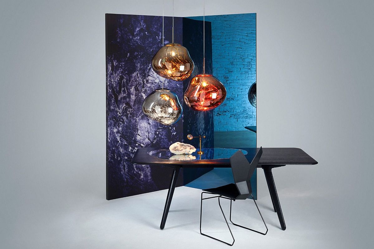 Melt-pendant-in-copper-gold-and-chrome-from-Tom-Dixon