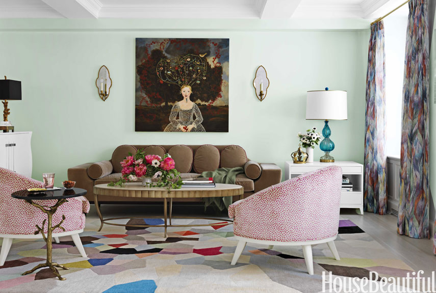 Fresh And Pastel Style Your Living Room In Mint Hues