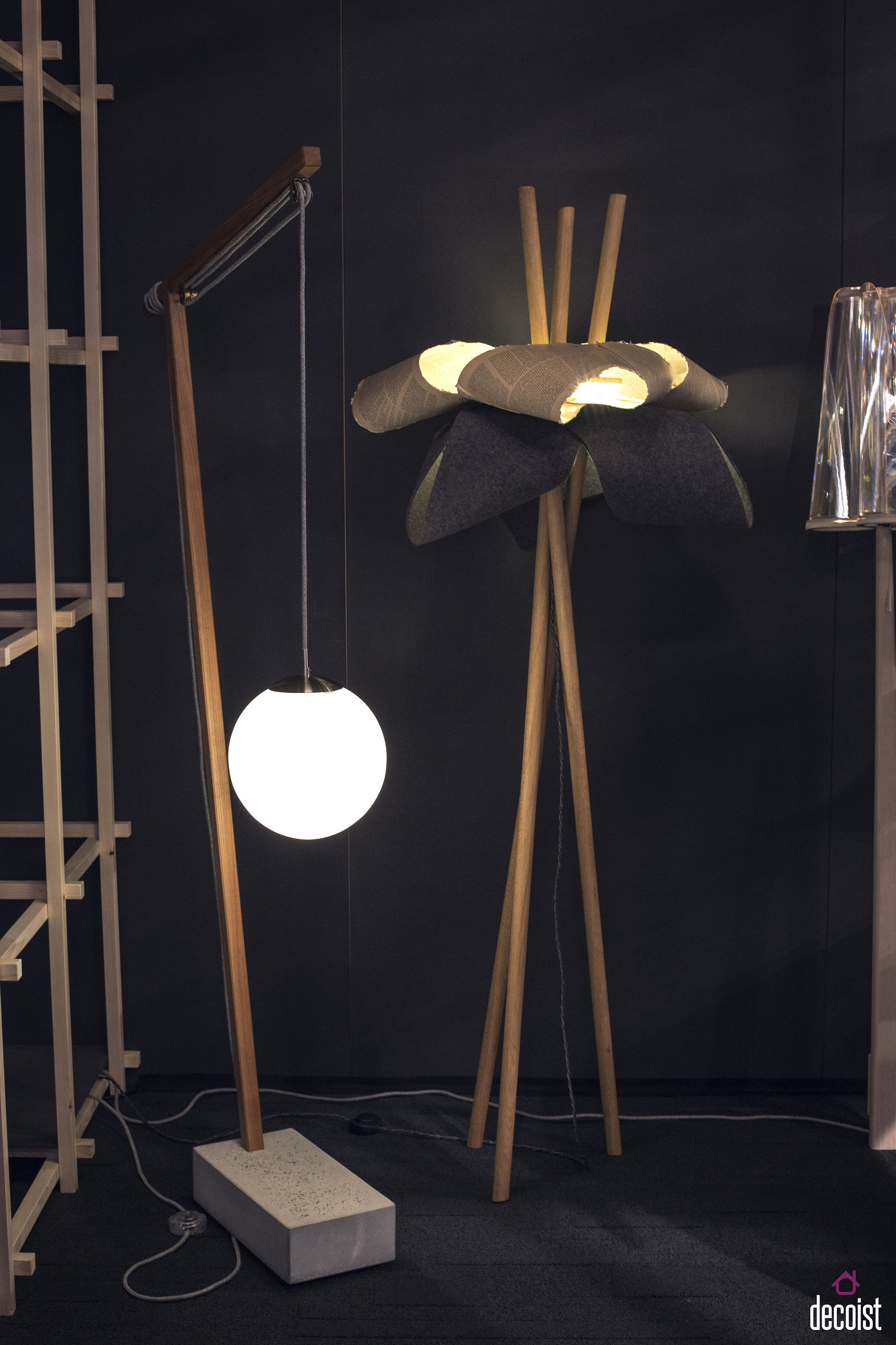 Sleek and gorgeous floor lamp epitomizes modern Scandinavian design