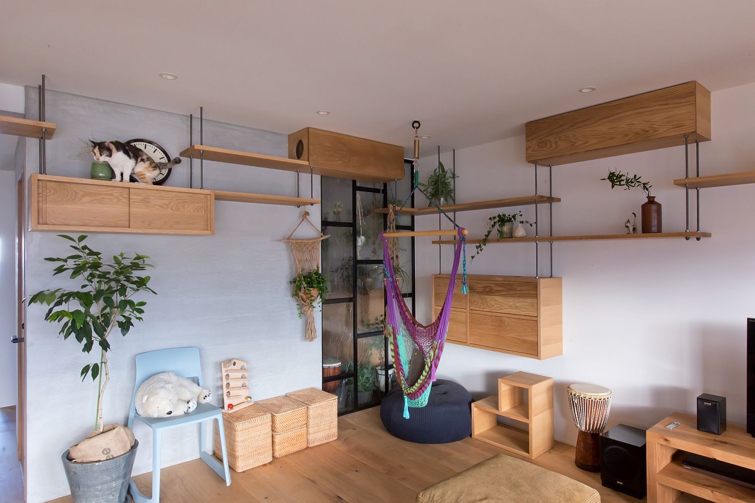 This Creative Japanese Apartment is a Space Savvy Cat  Haven 