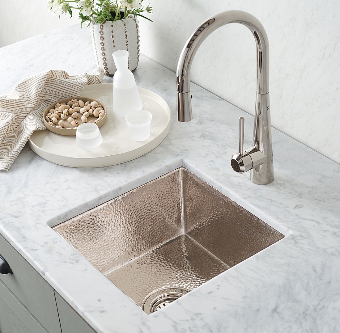 Sparkly Cantina Polished Nickel Sink