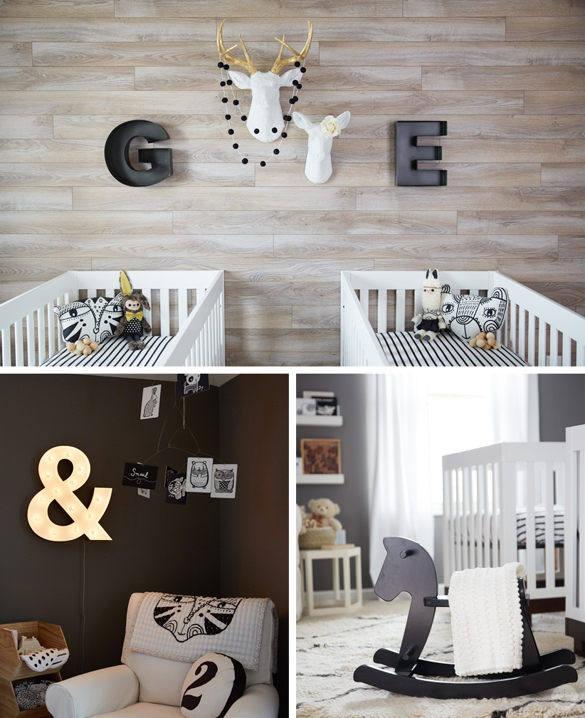 Twin-nursery-that-is-a-masterpiece-of-neutral-colors-