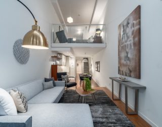 Historic Bay-Windows Become a Part of this Polished Vancouver Loft