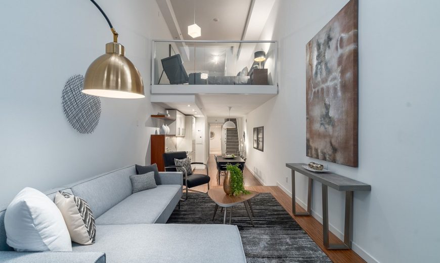 Historic Bay-Windows Become a Part of this Polished Vancouver Loft